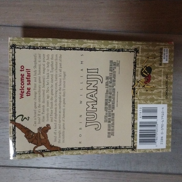 Jumanji ppbk Book, including pictures from the movie - Picture 2 of 6